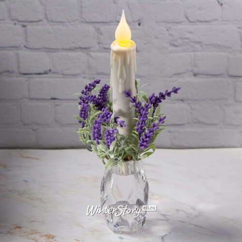 Венок для свечи Лаванда Валенсоль 12 см Swerox
