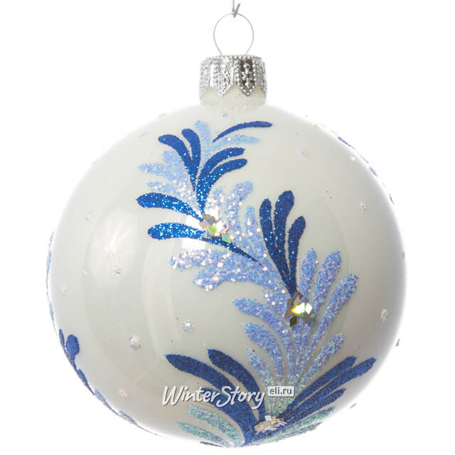 Стеклянный елочный шар Грация 7 см Фабрика Елочка