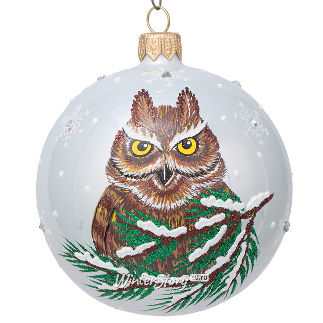 Набор стеклянных елочных шаров Лесная Сказка 5-9 см, 13 шт Фабрика Елочка