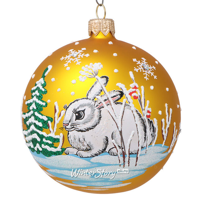 Набор стеклянных елочных шаров Лесная Сказка 5-9 см, 13 шт Фабрика Елочка