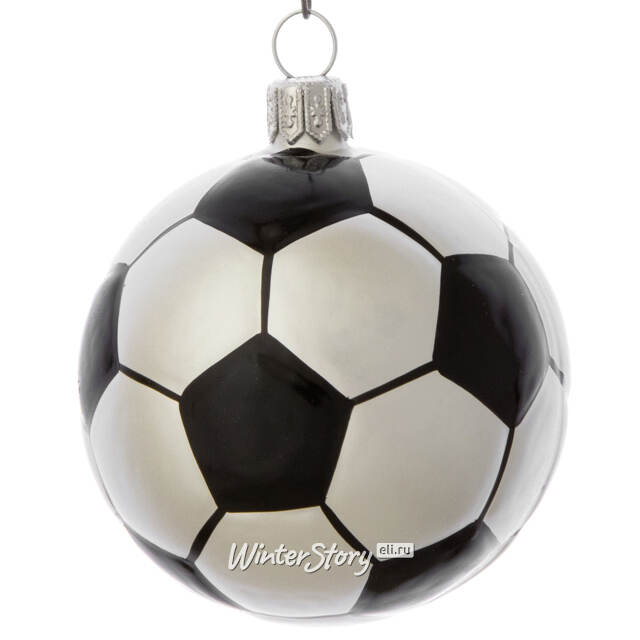 Стеклянный елочный шар Спорт 6 см Фабрика Елочка