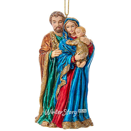 Елочное украшение Святое Семейство 10 см, подвеска Kurts Adler
