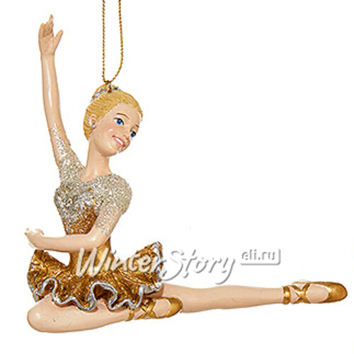 Елочная игрушка Изящная Балерина - Мари 11 см, подвеска Kurts Adler