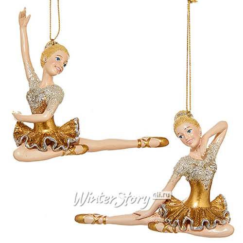 Елочная игрушка Изящная Балерина - Мэри 11 см, подвеска Kurts Adler