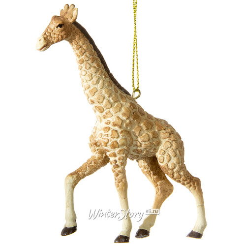 Елочная игрушка Сафари - Жираф 13 см, подвеска Kurts Adler