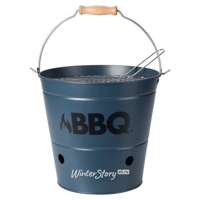 Настольный гриль Grill 26 см синий Koopman