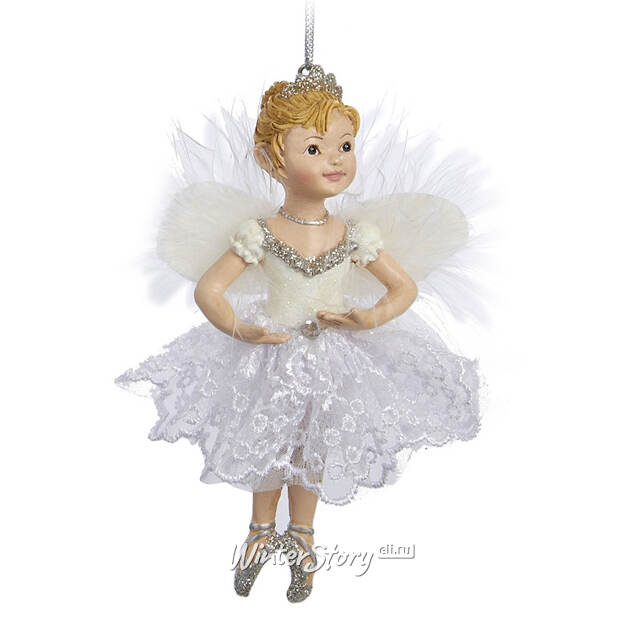Ёлочная игрушка Фея-балерина Грация 11 см, подвеска Kurts Adler