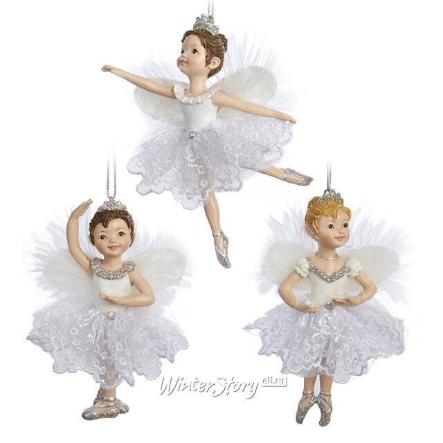 Ёлочная игрушка Фея-балерина Грация 11 см, подвеска Kurts Adler