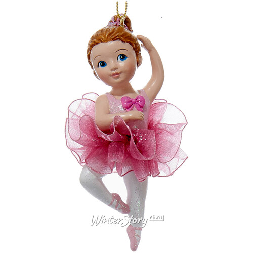 Елочное украшение Малышка-Балерина Беверли - Воздушные Танцы 10 см, подвеска Kurts Adler