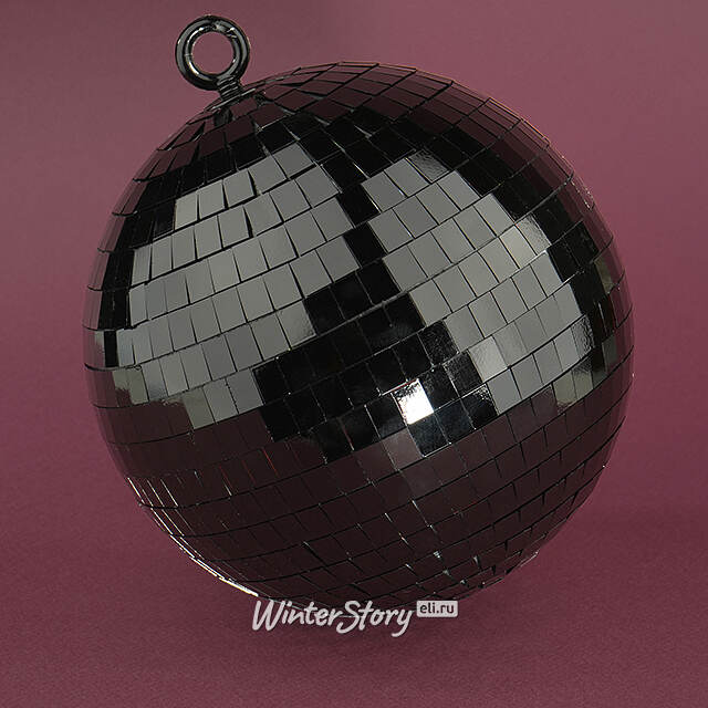 Зеркальный Диско шар Black 18 см Koopman