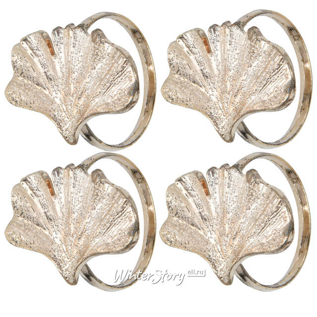 Кольца для салфеток Great Gingko, 4 шт Koopman