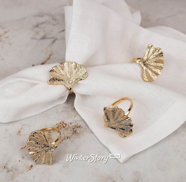 Кольца для салфеток Great Gingko, 4 шт Koopman