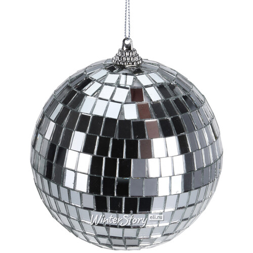 Новогоднее украшение Зеркальный Диско шар Classic 10 см купить в  интернет-магазине Winter Story eli.ru, ID58617