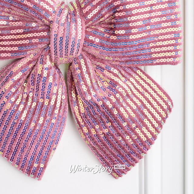 Бант для декора Splendente 25*21 см, розовый Koopman