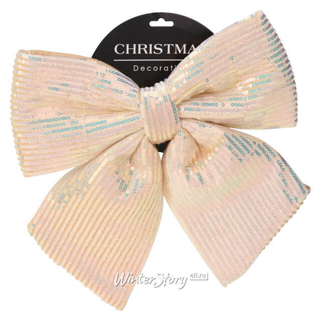 Бант для декора Splendente 30*26 см, шампань Koopman