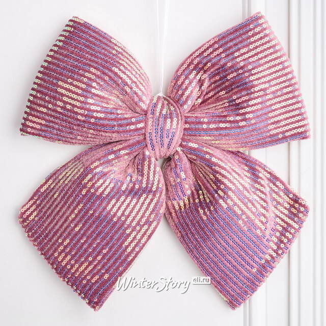 Бант для декора Splendente 30*26 см, розовый Koopman