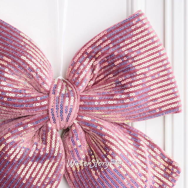 Бант для декора Splendente 30*26 см, розовый Koopman