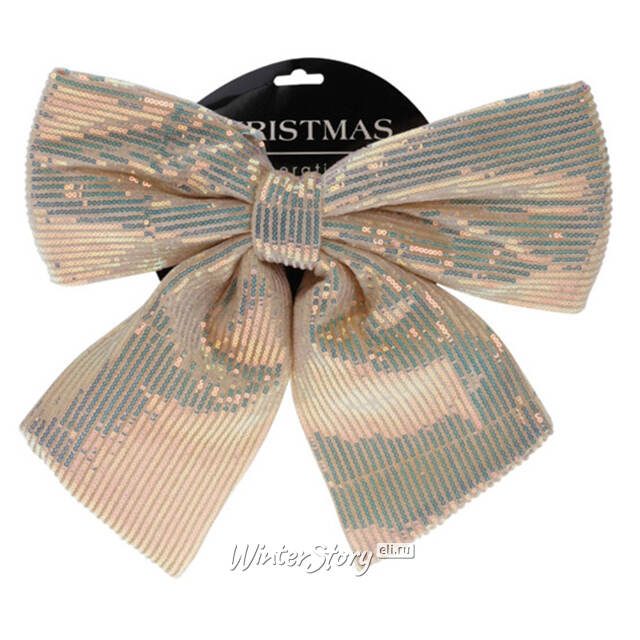 Бант для декора Splendente 40*36 см, шампань Koopman