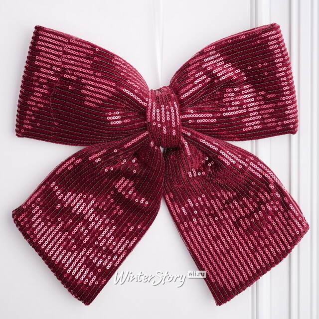 Бант для декора Splendente 36*30 см, красный Koopman