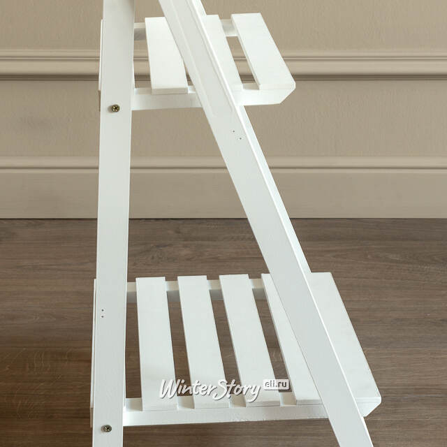 Деревянная этажерка Де Вирель 66*41 см белая Koopman