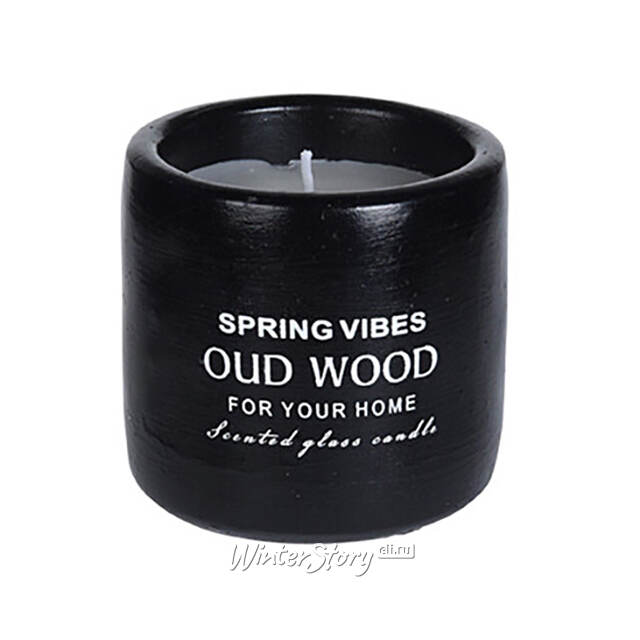 Ароматическая свеча в стакане Relaxation - Удовое Дерево 8 см Koopman