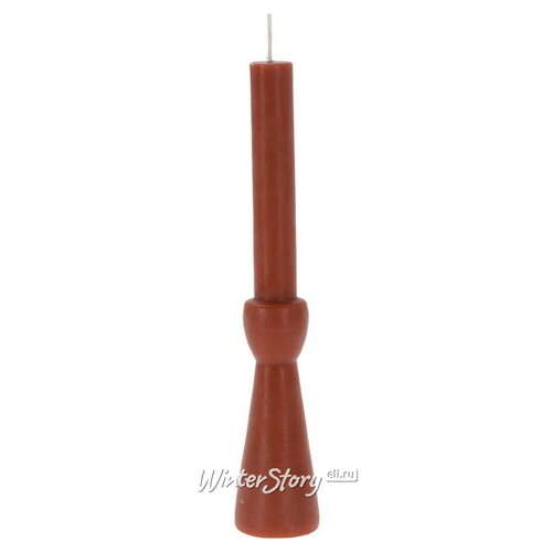 Декоративная свеча Manuel 25 см терракотовая Koopman
