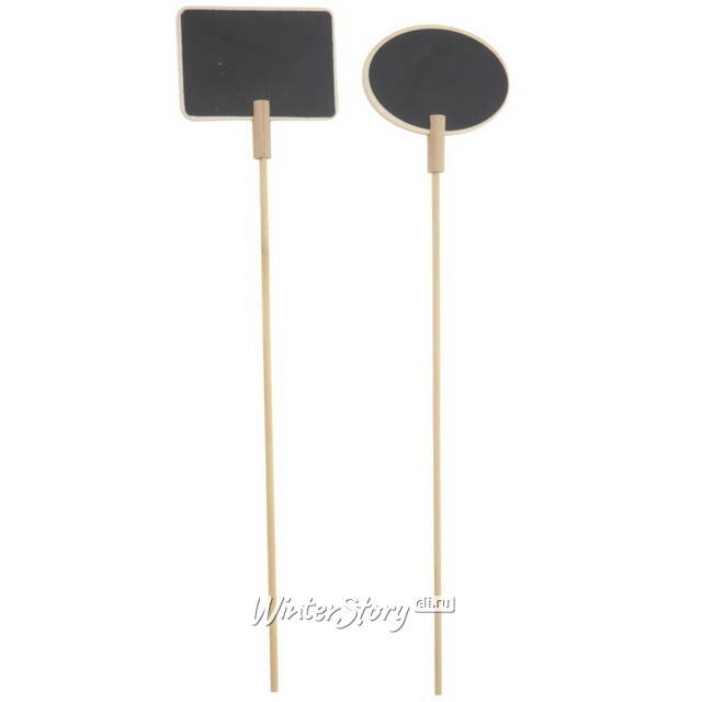 Садовые таблички для маркировки на штекере, с мелками 30*7 см, 24 шт Koopman