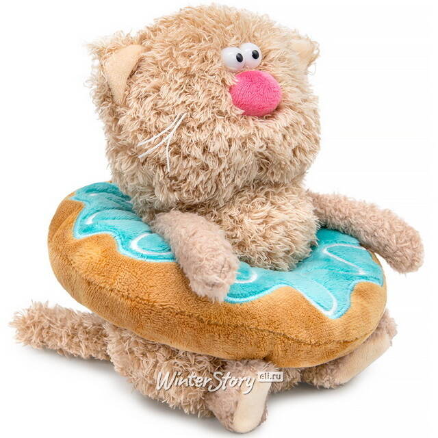 Мягкая игрушка Кот Какао-Десерт 16 см, Кофейные Коты Budi Basa