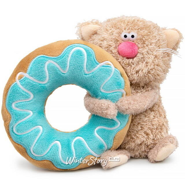 Мягкая игрушка Кот Какао-Десерт 16 см, Кофейные Коты Budi Basa