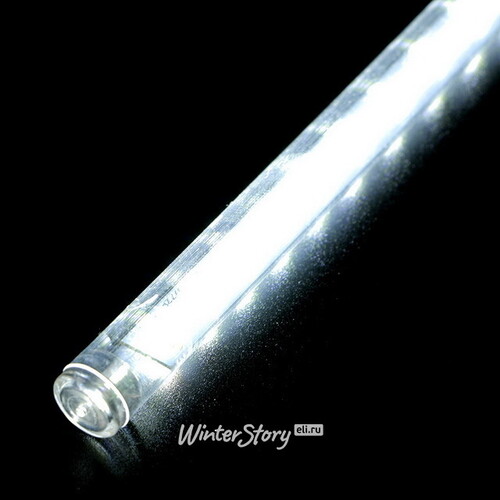 Светодиодная гирлянда Тающие Сосульки 5*0.3 м, 240 холодных белых LED ламп, черный ПВХ, 5 м, IP44 BEAUTY LED