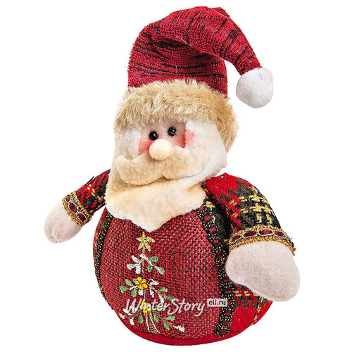 Мягкая игрушка Шотландское Рождество - Дед Мороз 12 см Mister Christmas