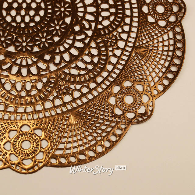 Сервировочная салфетка Жозефин 35 см бронзовая Koopman