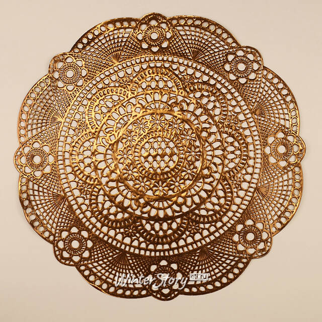 Сервировочная салфетка Жозефин 35 см бронзовая Koopman