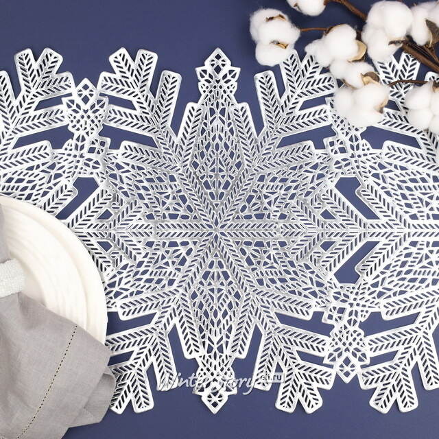 Плейсмат Селин 90*32 см серебряный Koopman