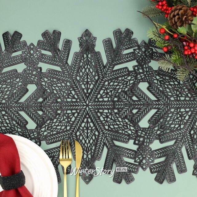 Плейсмат Селин 90*32 см черный Koopman