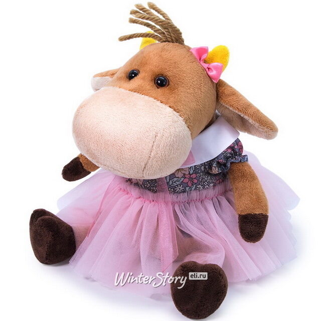 Мягкая игрушка Коровка 17 см - Берта Бул из Бергена Budi Basa