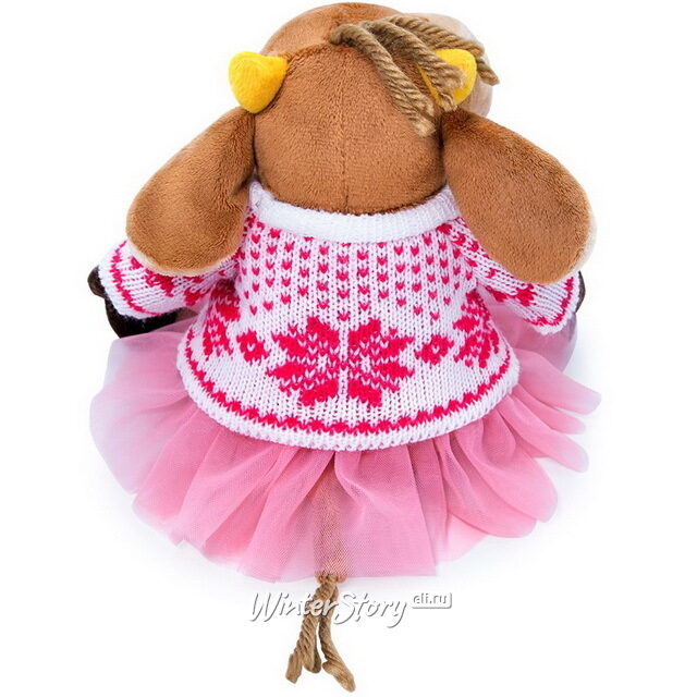 Мягкая игрушка Коровка 17 см - Ганя Герефорд из Гётеборга Budi Basa