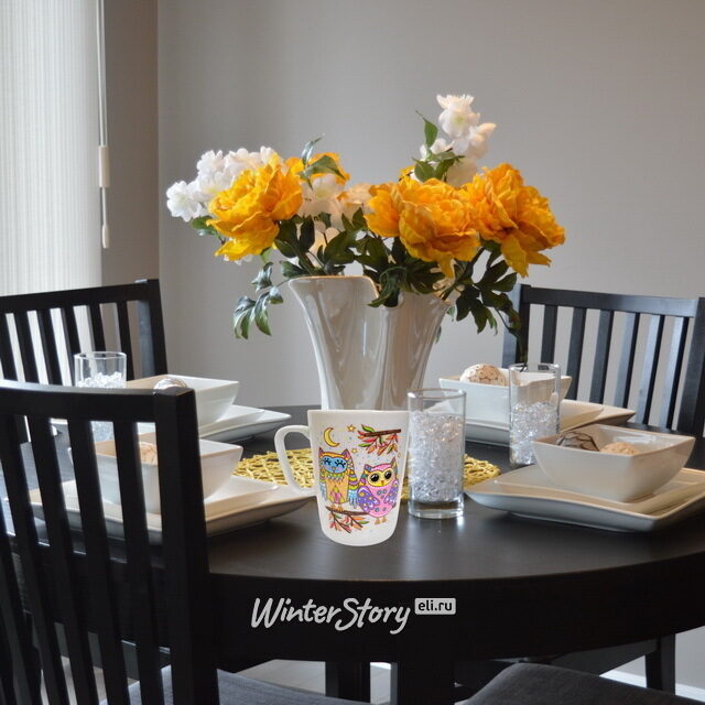 Фарфоровая кружка-раскраска Совята, 350 мл Magic Moments