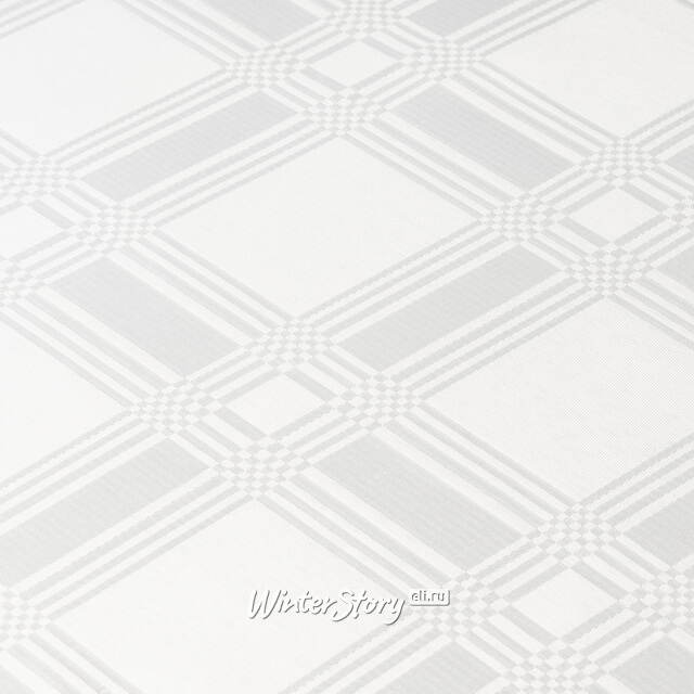 Скатерть Белоснежная Шотландка 220*150 см Koopman (Купман)