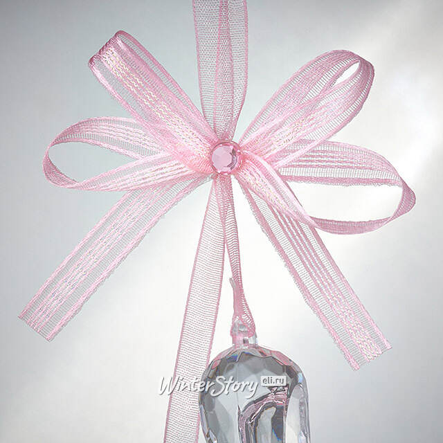 Елочная игрушка Хрустальные Балетки 15 см, подвеска Kurts Adler