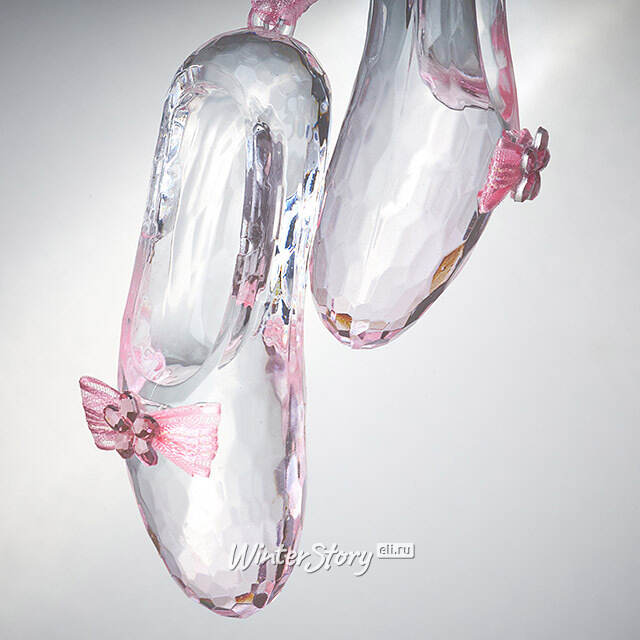 Елочная игрушка Хрустальные Балетки 15 см, подвеска Kurts Adler