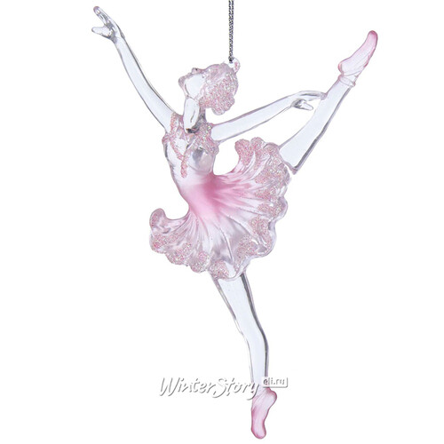 Елочная игрушка Балерина Афродита 17 см в танце, подвеска Kurts Adler