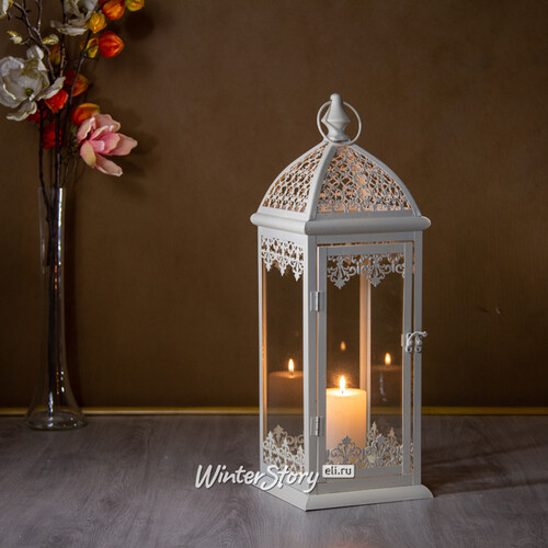 Декоративный фонарь для свечи Адора 56 см, металл Star Trading (Svetlitsa)