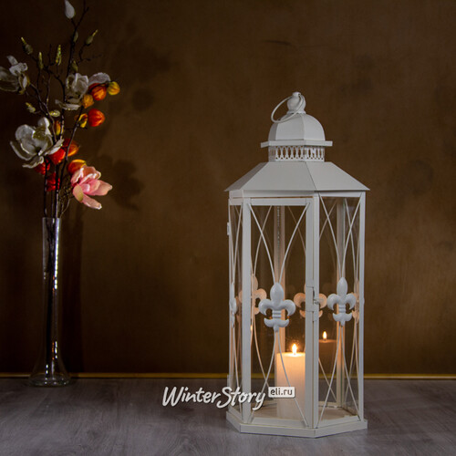 Декоративный фонарь для свечи Дюбуа 60 см, металл Star Trading (Svetlitsa)