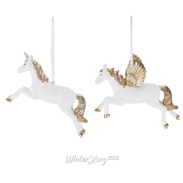 Елочная игрушка Единорог Арно из Луносвета 15 см Goodwill