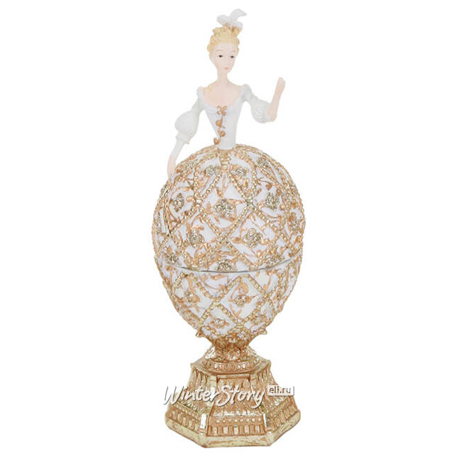 Декоративная шкатулка-яйцо Принцесса Анна из Розенборга 21 см Goodwill