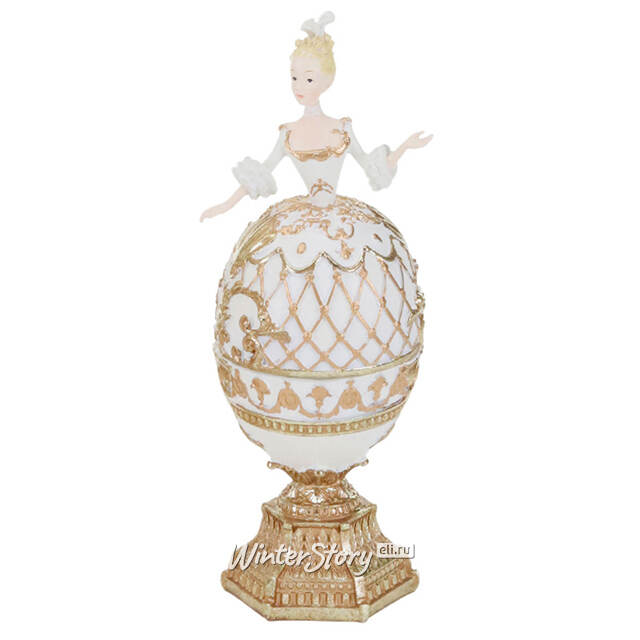 Декоративная шкатулка-яйцо Принцесса Амалия из Розенборга 21 см Goodwill
