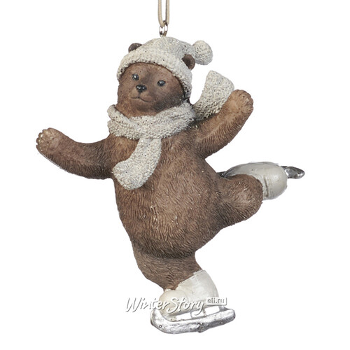 Елочная игрушка Медведица Лилу - Медвежьи Радости 10 см, подвеска Goodwill