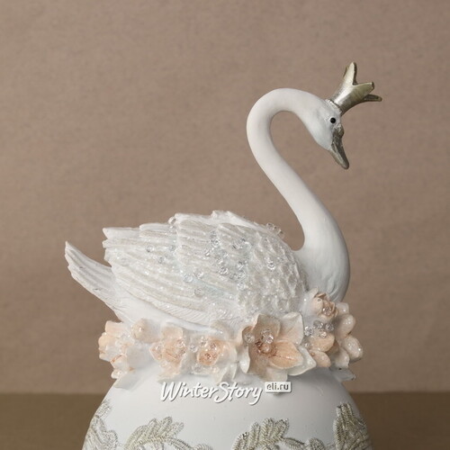 Декоративня фигурка Лебедь: Swan Lake 15 см, с музыкой и движением Goodwill