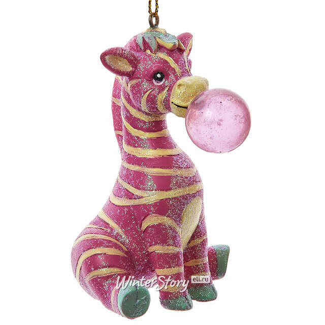 Елочная игрушка Зебра Свитти 9 см Kurts Adler (Куртс Адлер)